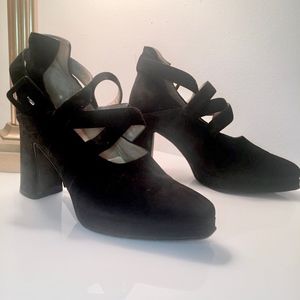 Gioanni Bravo stacked strappy sexy heels Size